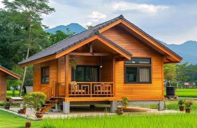 Nhà gỗ lắp ghép